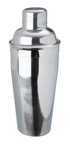 Coctelera Bar Profesional 700ml Acero Inoxidable + Grabado Gris