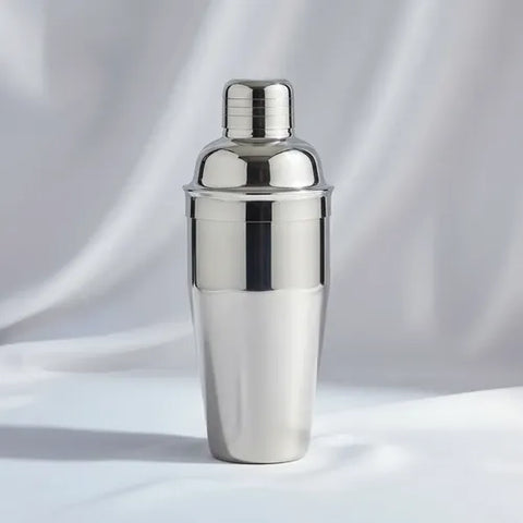 Coctelera Bar Profesional 700ml Acero Inoxidable + Grabado Gris