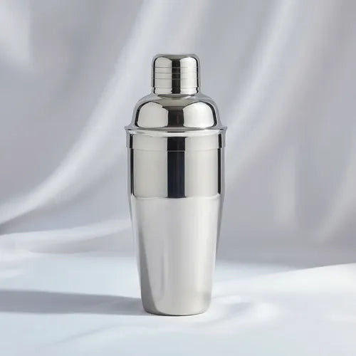 Coctelera Bar Profesional 700ml Acero Inoxidable + Grabado Gris