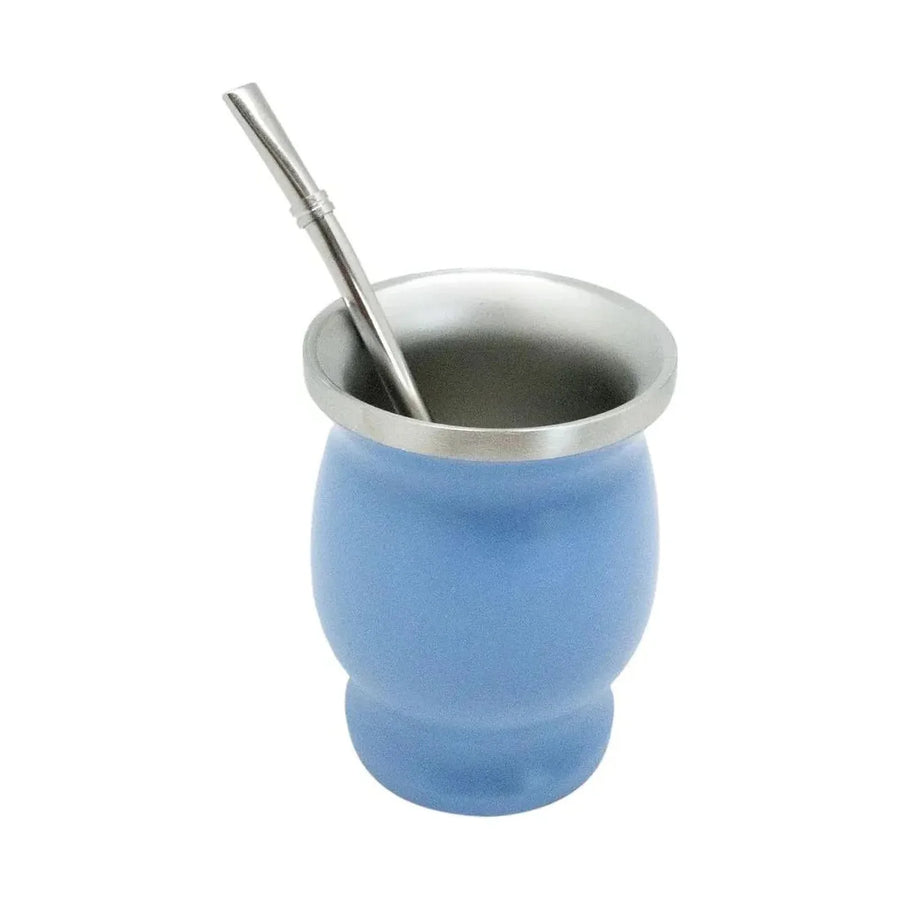 Mate Keep 200 ml con Bombilla Lavanda + Grabado Personalizado