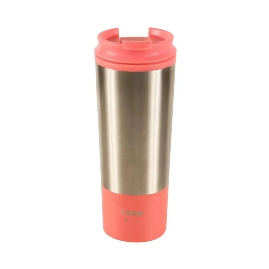 Vaso Térmico Keep 450 ml Rosa + Grabado Personalizado