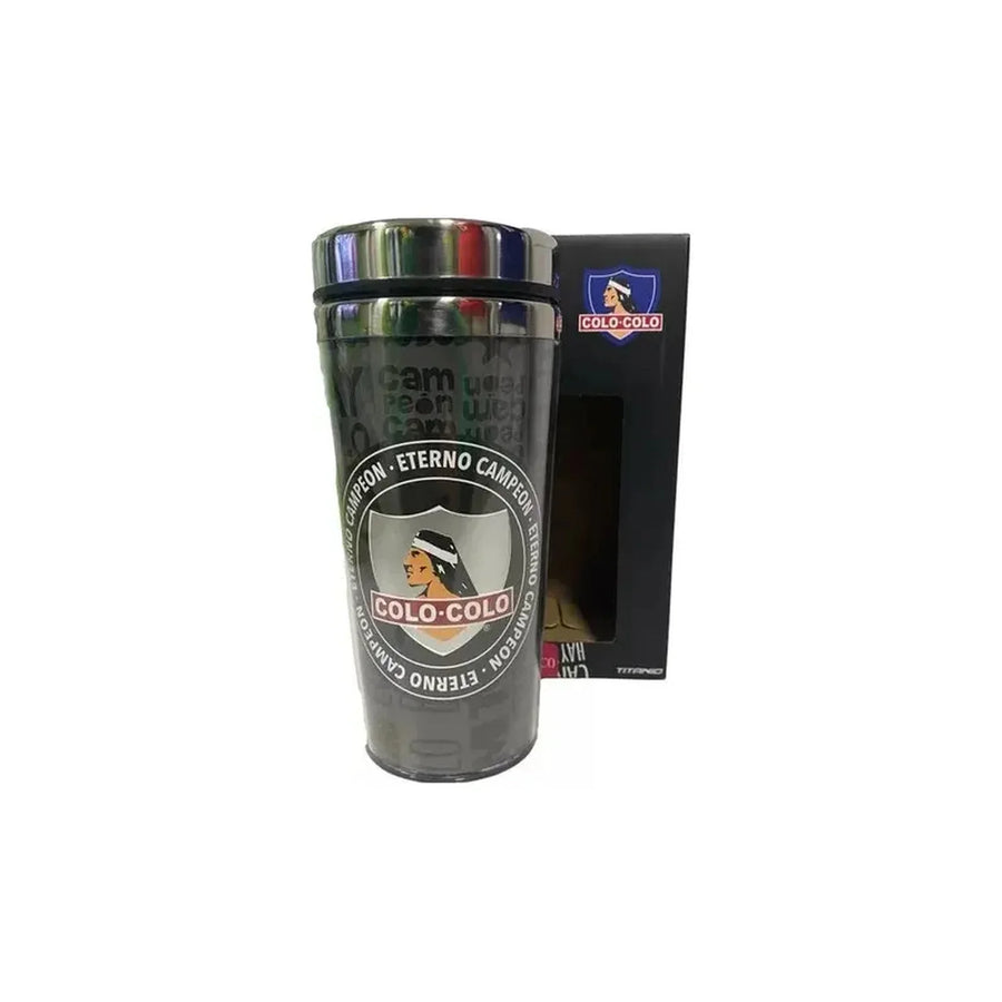 Mug Térmico Colo Colo con Tapa