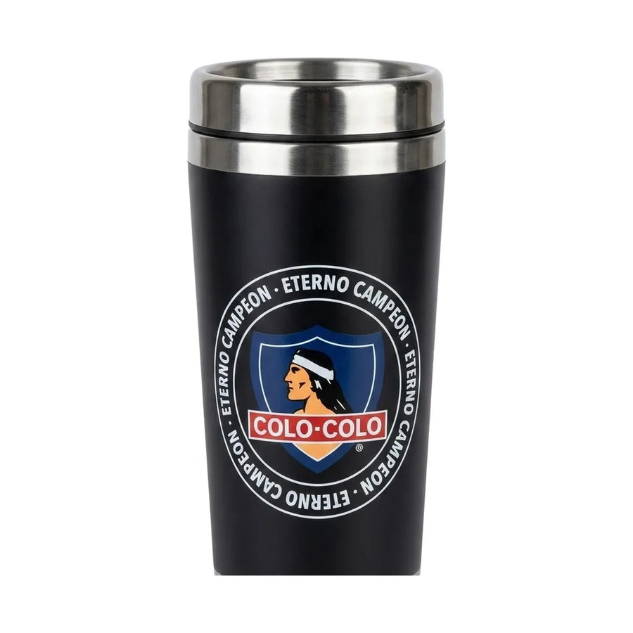 Mug Térmico Colo Colo con Tapa