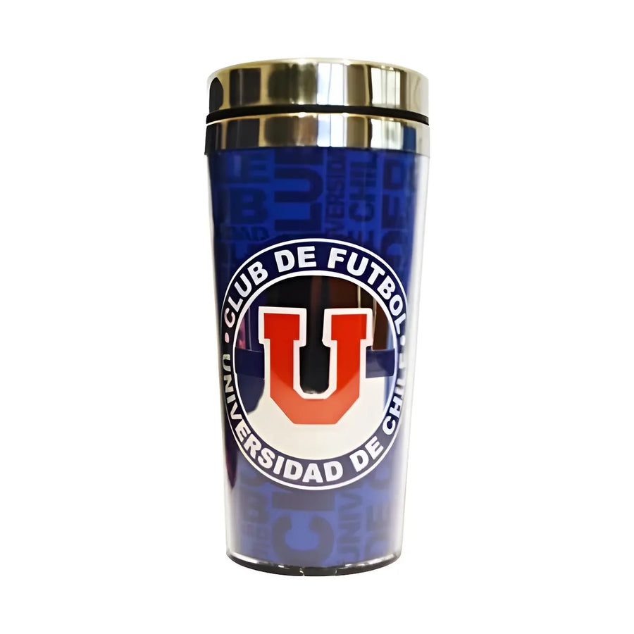 Mug Térmico Universidad de Chile con Tapa