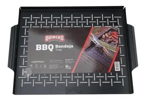 Grill Bandeja Asado Parrilla Saltear Verduras Pescado Bbq  Negro