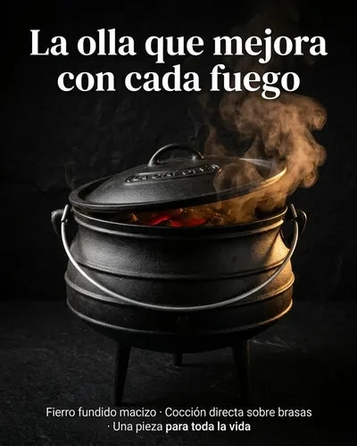 Olla Fierro Fundido 35 Litros