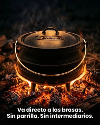 Olla Fierro Fundido 35 Litros