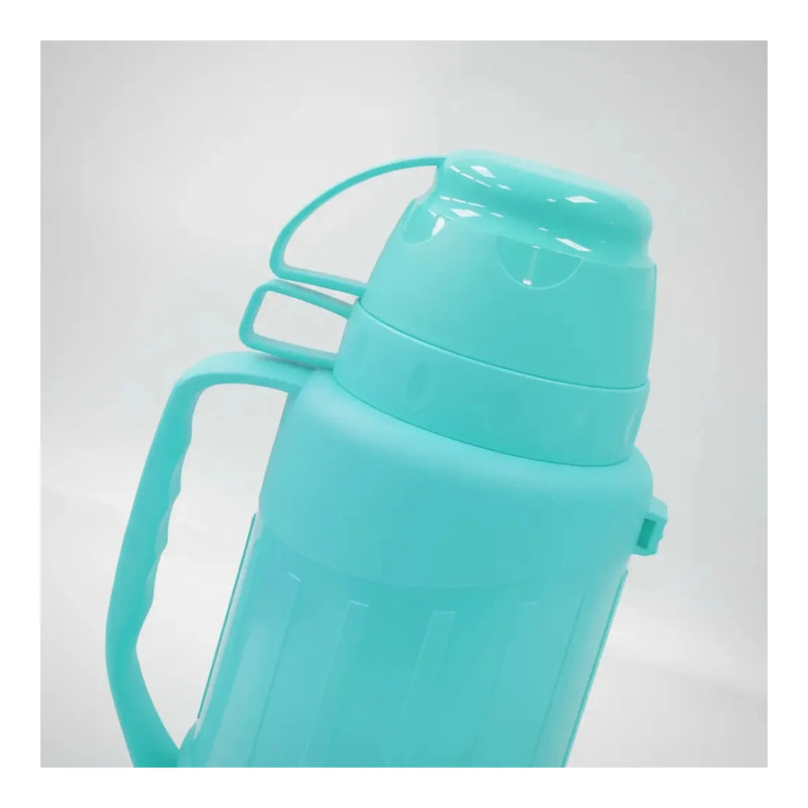 Termo Keep Outdoor 1 Litro Celeste con Doble Tapa
