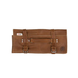 Bolso Porta 5 Cuchillos Grilltech Cuero + Grabado Láser