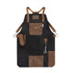 Delantal Pechera Parrillera Master Black + Grabado Láser
