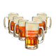 Pack 6 Vasos Shoperos Bavaria 564ml + Diseño Personalizado Grabado Láser