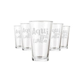 Set 6 Vasos Diseño Personalizado 490ml