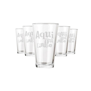 Set 6 Vasos Diseño Personalizado 490ml