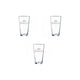 Set 6 Vasos Cerveza Budweiser 490ml