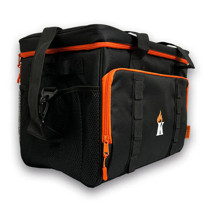 Bolso cooler Kangkawe 32 litros en vista lateral