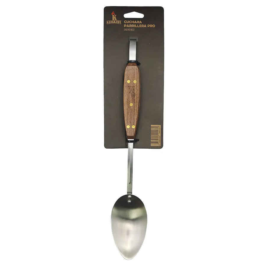 Cuchara parrillera Pro Kangkawe en su caja original
