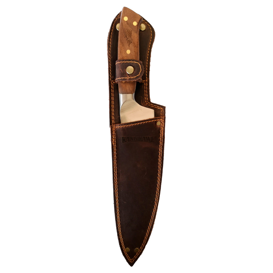 Funda de cuero del cuchillo Catemu Kangkawe