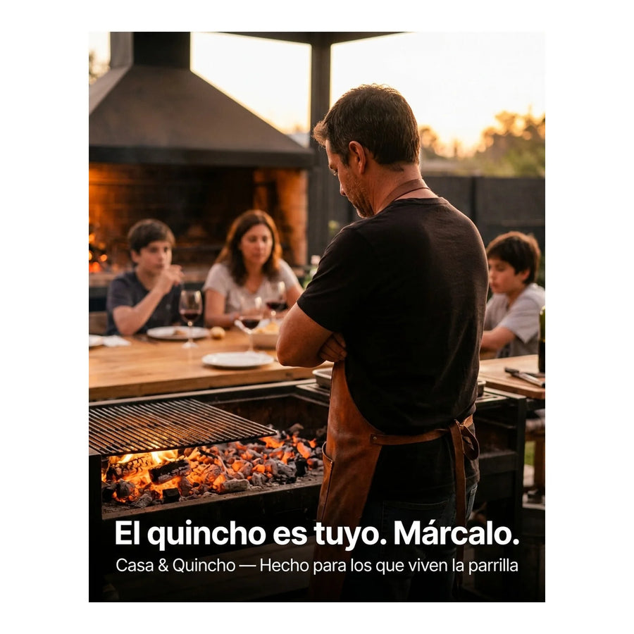 Cuchillo Chef 3 Claveles Evolucion 15 cm Acero Negro + Grabado Personalizado
