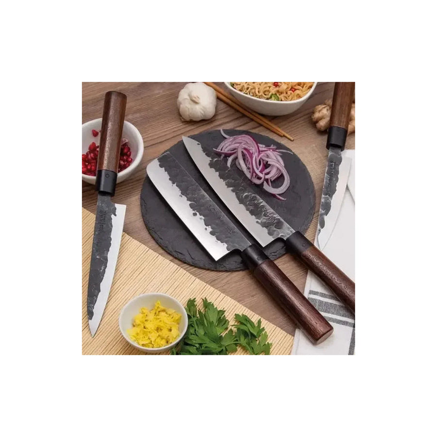 Cuchillo Cocinero 3 Claveles Osaka 20 cm Mango Cafe + Grabado Personalizado