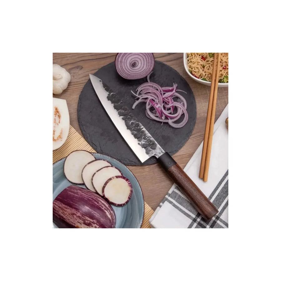 Cuchillo Cocinero 3 Claveles Osaka 20 cm Mango Cafe + Grabado Personalizado