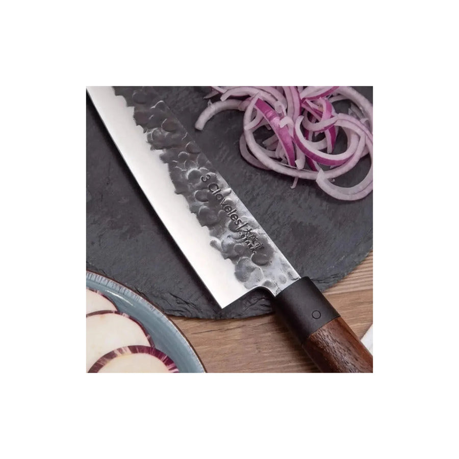 Cuchillo Cocinero 3 Claveles Osaka 20 cm Mango Cafe + Grabado Personalizado