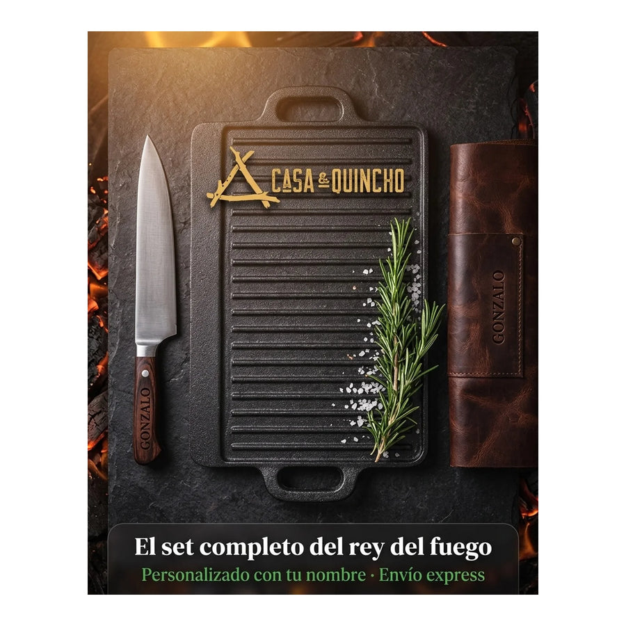 Cuchillo Cocinero 3 Claveles 13 cm Acero Inoxidable 1531 + Grabado Personalizado