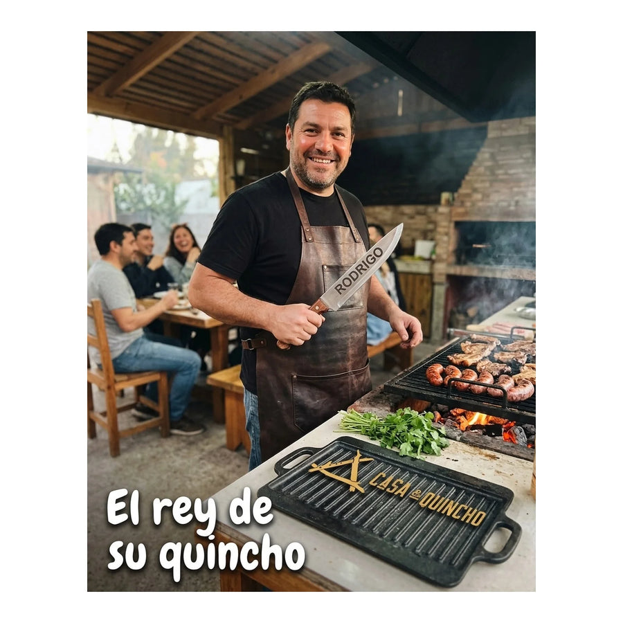Cuchillo Cocinero 3 Claveles 13 cm Acero Inoxidable 1531 + Grabado Personalizado