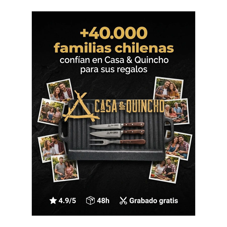 Cuchillo Jamonero 3 Claveles Forge 25 cm 1566 + Grabado Personalizado