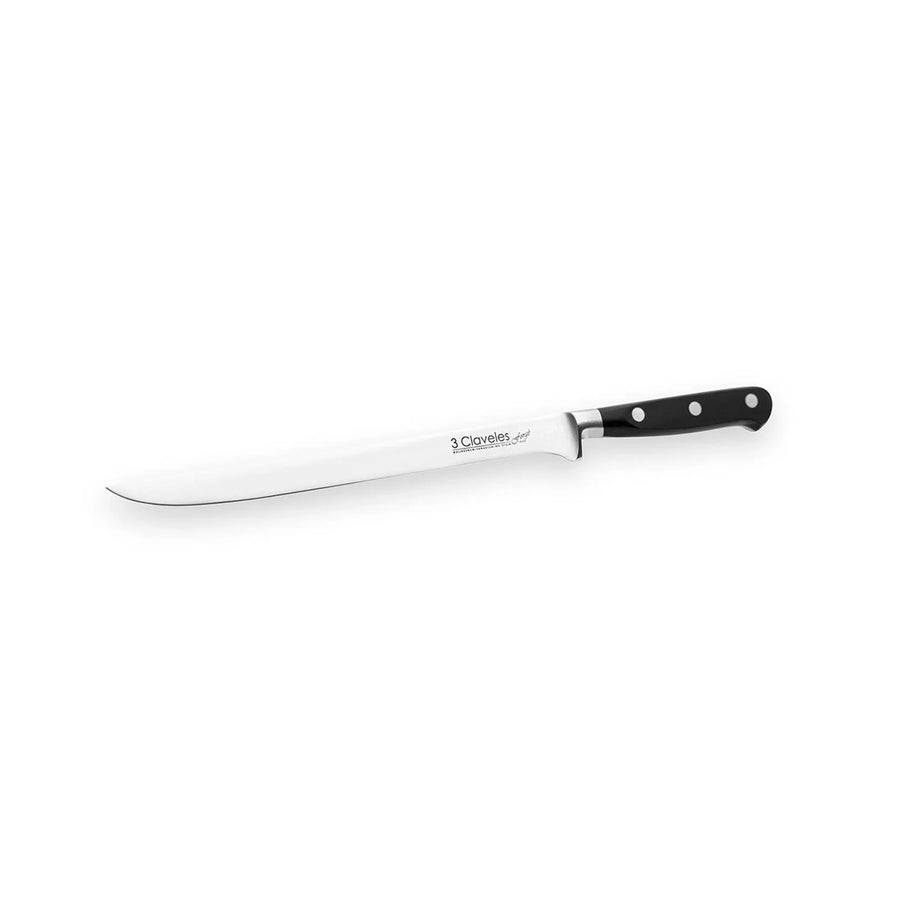Cuchillo Jamonero 3 Claveles Forge 25 cm 1566 + Grabado Personalizado
