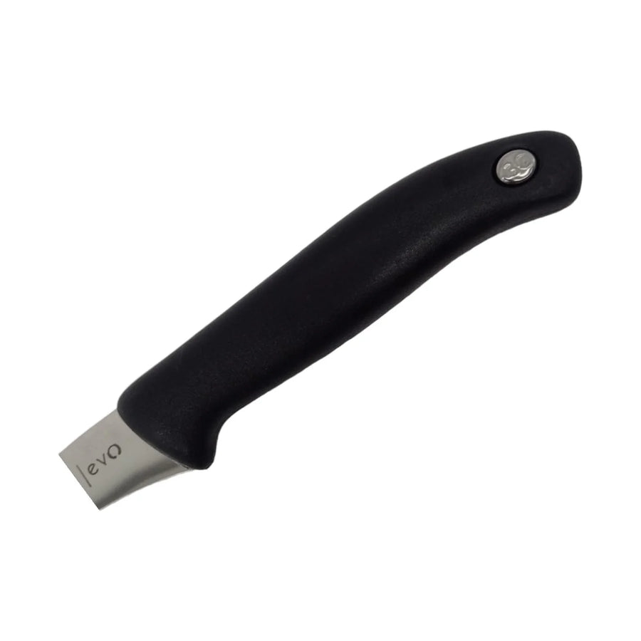 Cuchillo Mondador 3 Claveles Evolucion 6 cm Hoja Curva + Grabado Personalizado