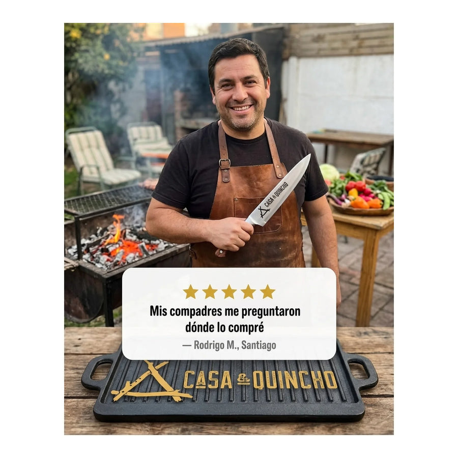 Cuchillo Mondador 3 Claveles Evolucion 6 cm Hoja Curva + Grabado Personalizado