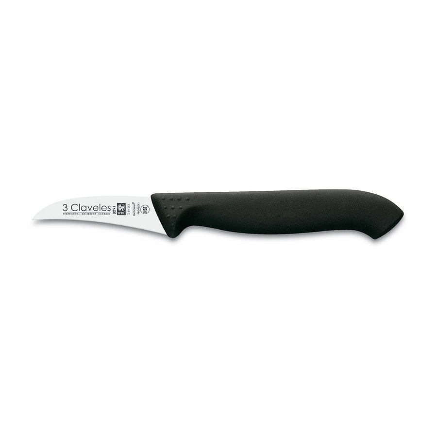 Cuchillo Mondador Curvo 6 cm 3 Claveles Proflex 8291 + Grabado Personalizado