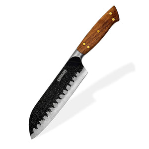 Cuchillo 7 Santoku Martillado Pulmahue Kangkawe + Grabado Láser