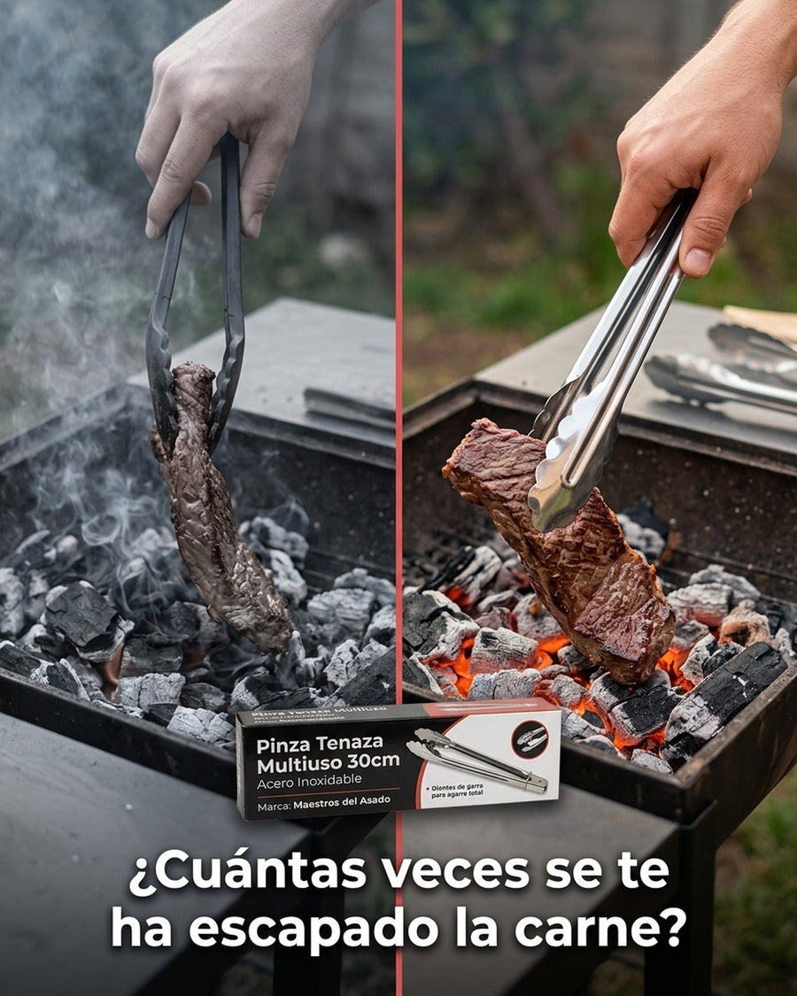 Pinza Tenaza Multiuso 30cm Acero Inoxidable Premium
