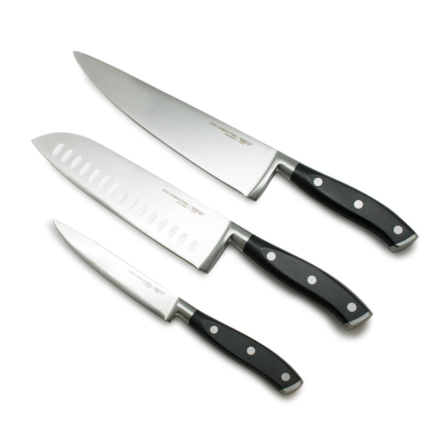 Trilogía en Cuero Kangkawe: Pincho Pro + Cuchillo Catemu + Astil + Grabado Láser
