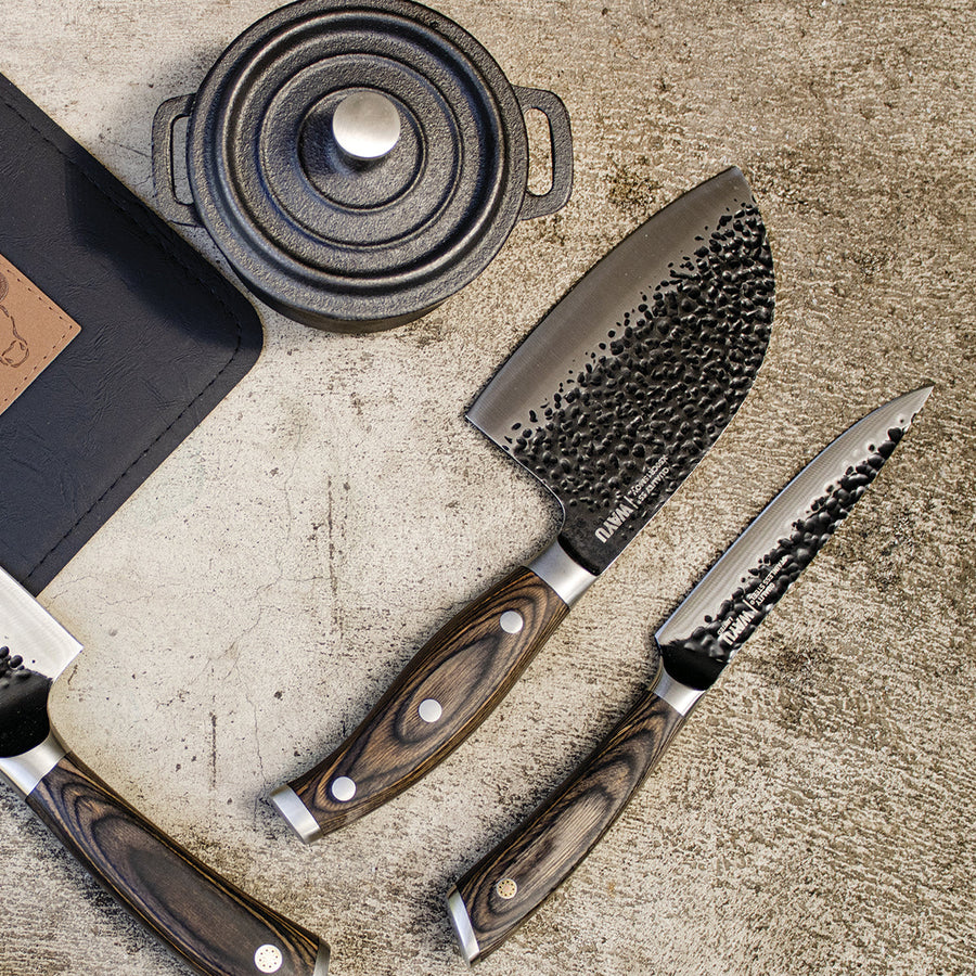 Cuchillo Hammer Hacha Serbian Wayu + Grabado Personalizado