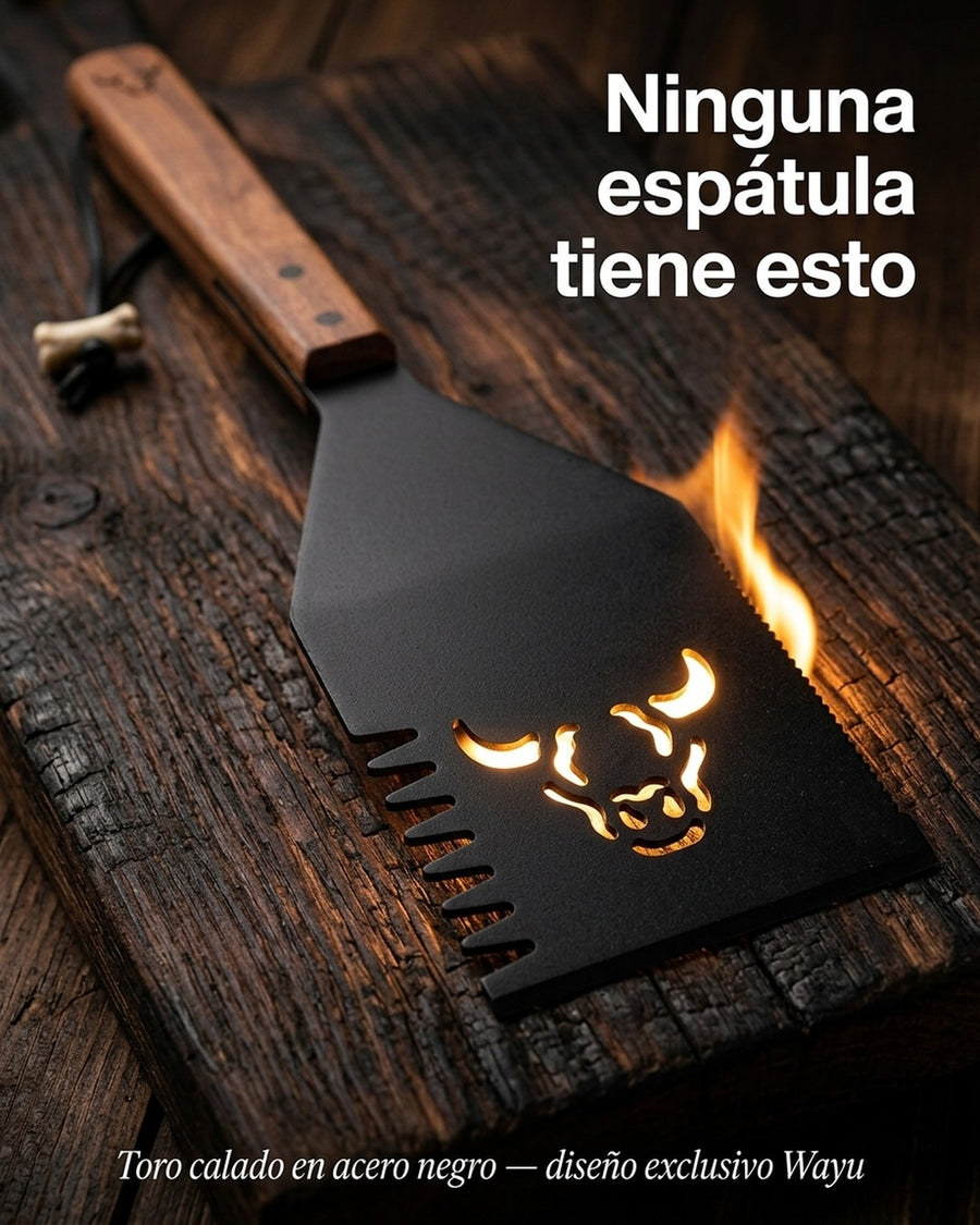 Espátula Wayu Asado Parrilla Bbq Barbacoa Cocina Quincho