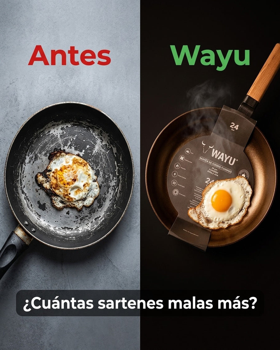 Sartén Wayu 24 Cm Redondo Hierro