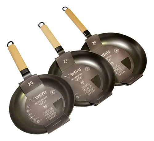 Sarten Hierro Fundido 20cm Wayu Fierro Profesional Cocina