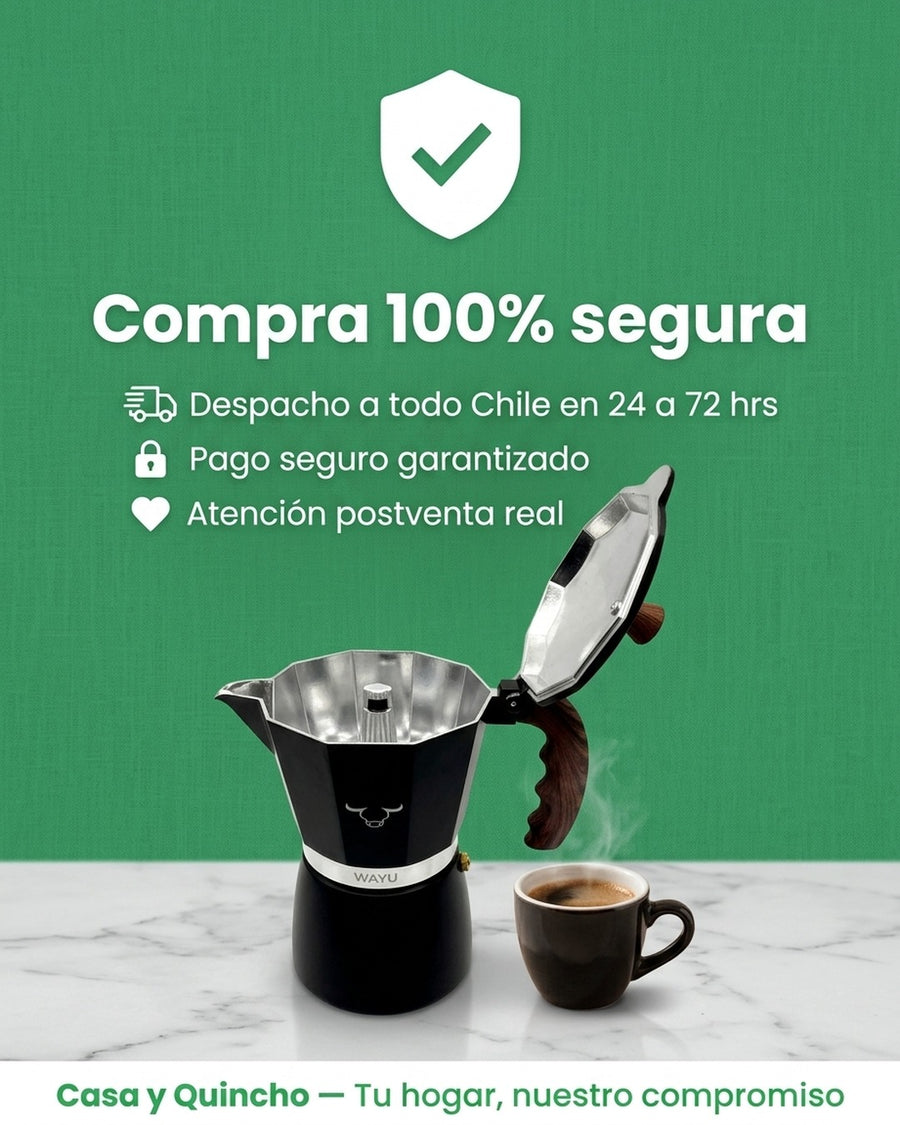 Cafetera Italiana Wayu 450ml