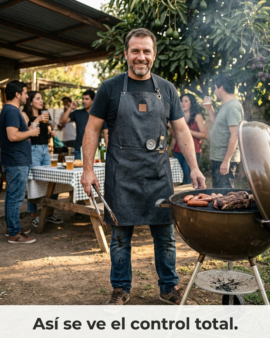 Delantal Parrillero Wayu Pechera Cocina