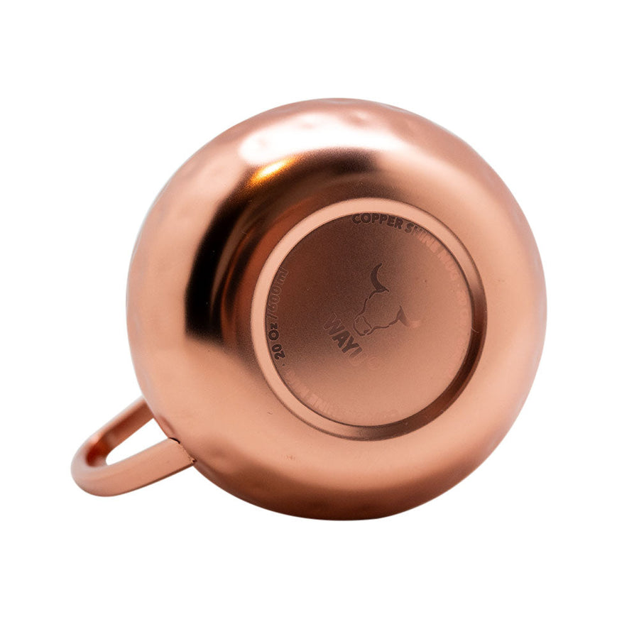 Set De 2 Mugs De Cobre Wayu Shine Tragos Moscow Mule Mojito + Grabado Personalizado