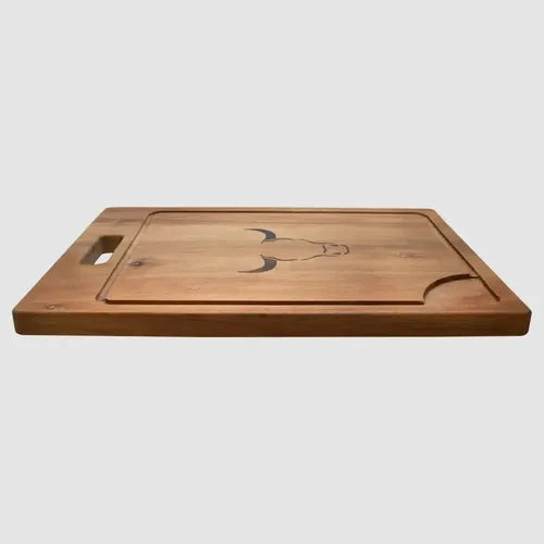 Tabla De Cortar Picar Carne 50cm Wayu + Grabado Personalizado