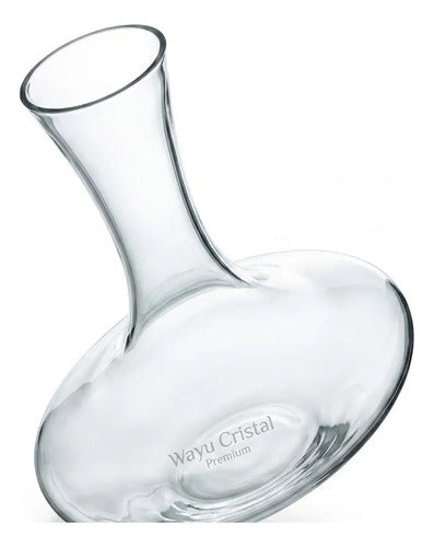 Decantador Aireador Vino 1,7 Litros Wayu Cristal Premium