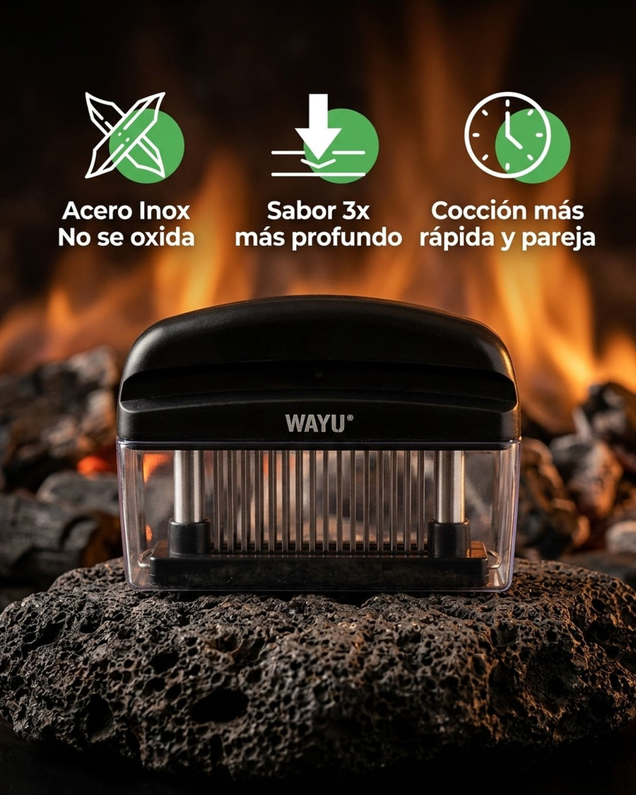Ablandador De Carne Wayu Premium Asado Cocina Parrilla Bbq