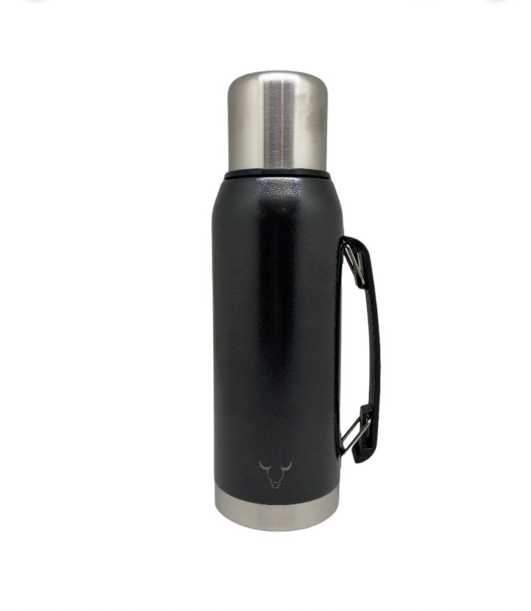 Termo Wayu Premiun De 1 Litro Agua Caliente Libre Bpa Mate + Grabado Personalizado
