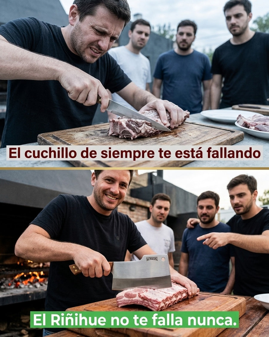 Cuchillo Riñihue Kangkawe 7  Machete + Grabado Personalizado