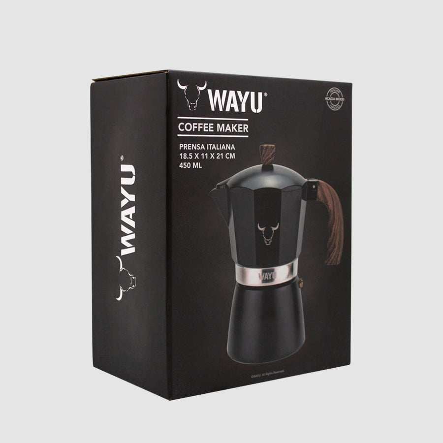 Cafetera Italiana Wayu 450ml