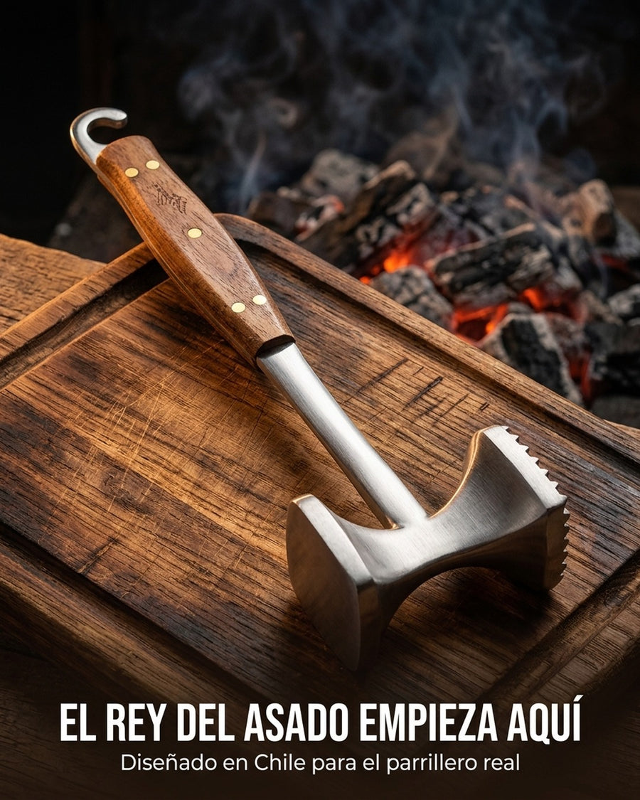 Martillo Ablandador Carne Parrillero Kangkawe