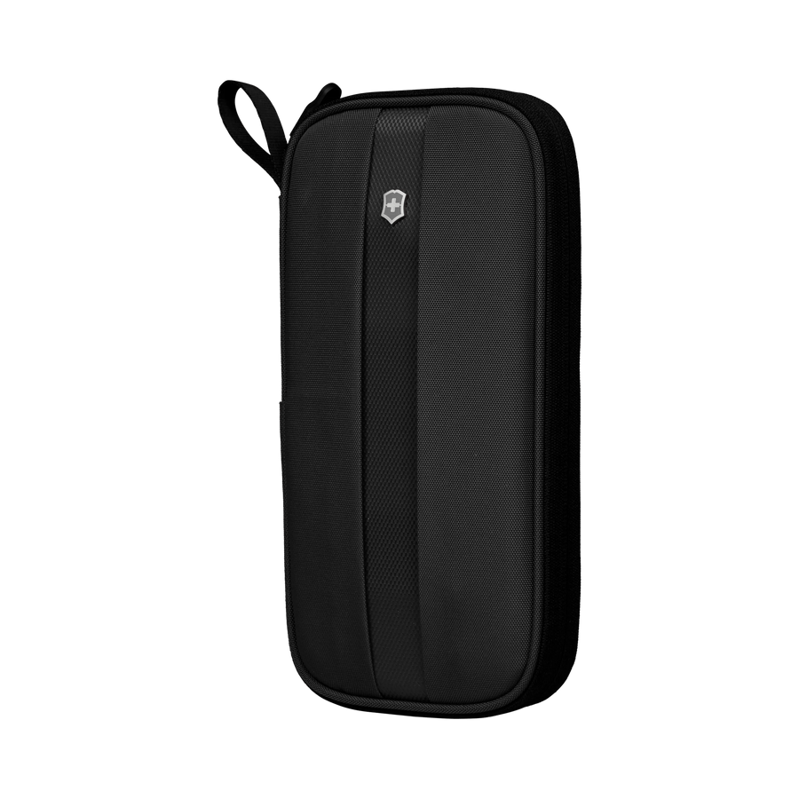 Porta Documentos de Viaje Victorinox con Bloqueo Rfid Color Negro 610597